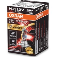 Osram žiarovka H7 Night Breaker Laser +200% +150m