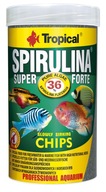 Tropické lupienky Super Spirulina Forte 250ml/130g