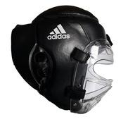 BOXERSKÁ PRILBA ADIDAS S PLASTOVOU MASKOU VEL. L