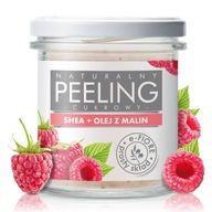 Prírodný malinový cukrový peeling 300g E-Fiore