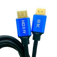 HDMI kábel 2.1V 8K HDR eARC PS5 48Gbps 1 METER!