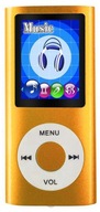 MP4 prehrávač T838 8GB rádio MP3 reproduktor žltý