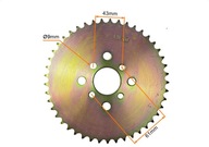 Zadné ozubené koleso ATV Z45 428 full Bashan 150 200 250