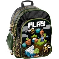 GAMER SCHOOL BACKPACK HRA MINECRAFT PIXELE GAMING