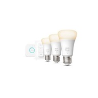 Philips Hue W Starter Kit 9,5W A60 E27 3ks, Bridge, Switch Philips Hue | H