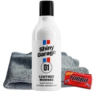 SHINY GARAGE LEATHER MOUSSE Krém na ošetrenie čalúnenia 250ml