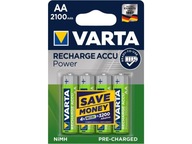 Batérie AA 2100 mAh VARTA (4 ks.)