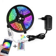 LED PRUH 5M RGB BLUETOOTH WIFI MOBILNÁ APLIKÁCIA