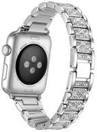 STRIEBORNÝ NÁRAMOK NA APPLE HODINKY 44MM