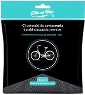 Bike on Wax Čistiace obrúsky na rám bicykla, 10 ks