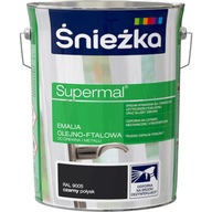 Śnieżka Supermal Phtalic email 5l Black Gloss