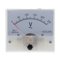 1 AC voltmeter - 0-250V