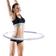 Hula hoop zoštíhľujúci penový masér 0,8 kg 84 cm