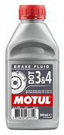 MOTUL BRZDOVÁ KVAPALINA DOT-3/DOT-4 500ML