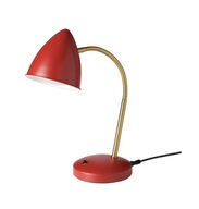 Stolná LED lampa IKEA ISNALEN, červená