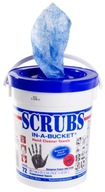 SCRUBS In-A-Bucket čistiace obrúsky 72 kusov