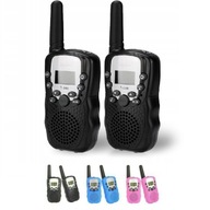 2x KIDS WALKIE-TALKIE TALKS ČIERNA