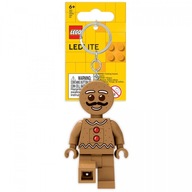 LEGO FLASHLIGHT KEYRING Gingerbread Man LGL-KE182