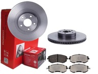 BREMBO PREDNÉ DISKY, DESTIČKY, IMPREZA GR LEGACY V 293