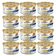 Gourmet Gold Mousse s tuniakom krmivo pre mačky 85g 12 ks