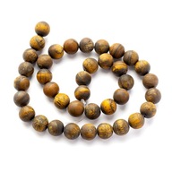 Natural Tiger Eye Frosty 10mm 36ks/34cm/nič