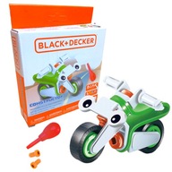 Mini motocykel Black & Decker na zostavenie 3+