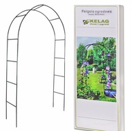 ZÁHRADNÁ PERGOLA OBLÚK NA RUŽE A KVETY 240cm KOV