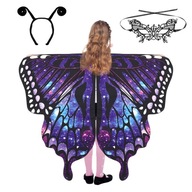 Kostým Butterfly Wings Kostým Butterfly Cape pre deti Halloween