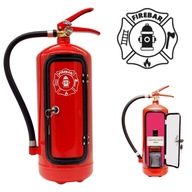 Mini barový hasiaci prístroj FIREFIGHTER s LED podsvietením, uzamykateľný