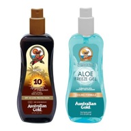 Australian Gold SPF 10 sprej s bronzerom 237 ml + Aloe Freeze sprej 237 ml