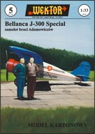 KARTÓNOVÝ MODEL lietadla Bellanca J-300 Special