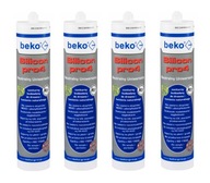 BEKO SILICON PRO4 CLEAR 300ml 4 KS