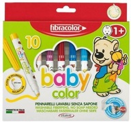 Babycolor fixky od 1 roka. 10 farieb. Fibracolor