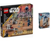 LEGO Star Wars BLOKY 75372 Bojový balíček Klony verzus Droid + SUPER SÚPRAVA!