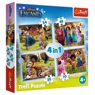 34615 KOCKY PUZZLE 4V1 ENCANTO