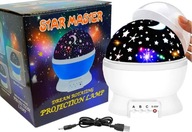 PROJEKTOR STARS 2v1 ROTAČNÁ USB NOČNÁ LAMPA