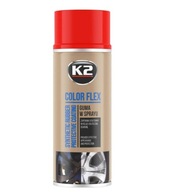 K2 COLOR FLEX GUM SPREJ ČERVENÝ 400ML