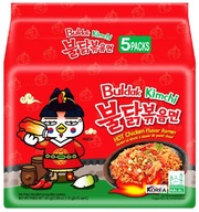 Pikantný kurací ramen s kimchi 5x130g - Samyang