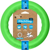 PitchDog aportovací krúžok, 20 cm, zelený