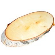 brezový plátok základ pre čelenky 10-14cm / 1 kus dreva