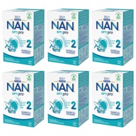 Nestle Nan Optipro 2 Milk next 6m 6x650g