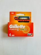 Náhradné žiletky pre holiaci strojček Gillette Fusion POWER, 4 ks