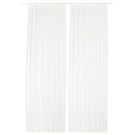 IKEA TERESIA Závesy 2 ks 145x300 WHITE VOICE