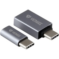 Yenkee YTC 021 microUSB USB-A adaptér