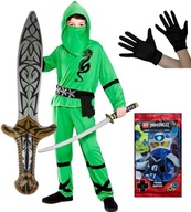 OBLEČENIE NINJA šiat LEGO NINJAGO MEČOVÉ KARTY