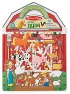 MelissaandDoug Konvexné opakovane použiteľné nálepky Puffy Farm zaujímavá hračka