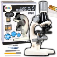 Náučný mikroskop pre deti set 1200x učenie