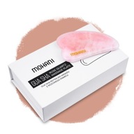 MASÁŽNY TANIER GUA SHA KAMEŇ ROSE QUARTZ 8 cm MOHANI