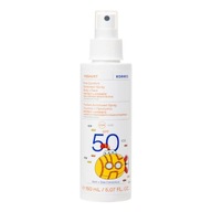 KORRES YOGHURT Kids Ochranná emulzia na telo a tvár sprej SPF50 150ml