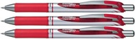 GALÉLOVÉ PÉRO GEL PENTEL BL77 ENERGEL RED x3